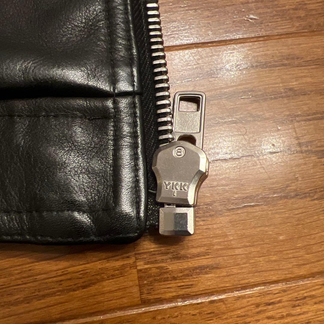 Rick Owens リックオウエンス　インターシャ レザージャケット