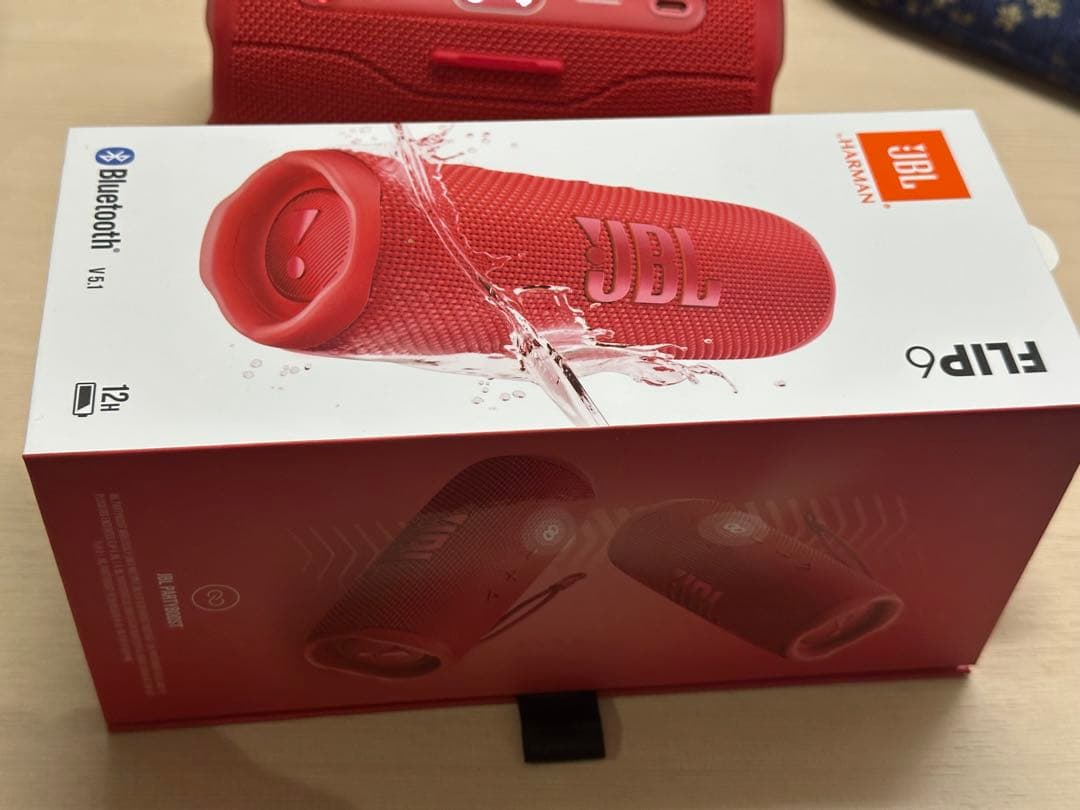 【美品】JBL FLIP6 レッド Bluetooth スピーカー レッドred
