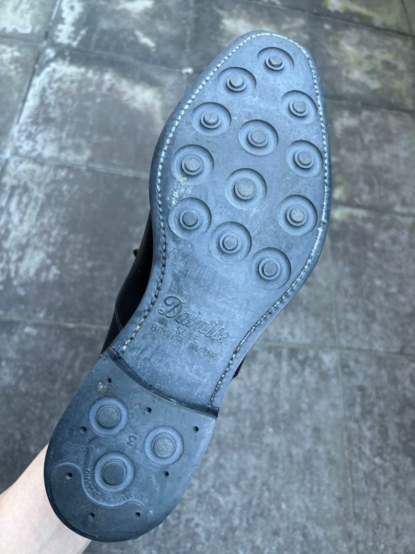 ドレス　ビジネス　シューズ　内羽根　ストレートチップ　撥水　防水　大塚製靴　美品