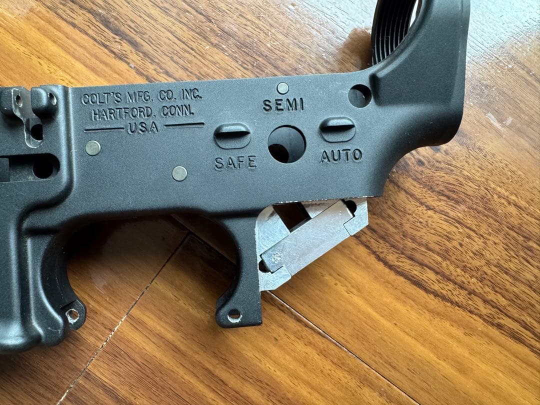 PTW用ロアーレシーバー + マグプル実物グリップ