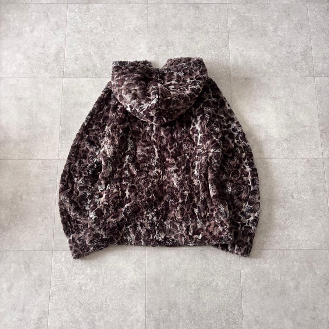 グランジTORNADO MART レオパード ヒョウ柄 ファージャケット y2k