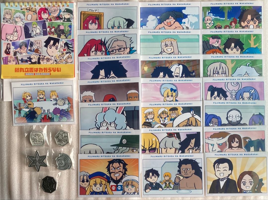 FGO 藤丸立香はわからない ブロマイド 日替わり カレンダー 異聞帯 ピンズ