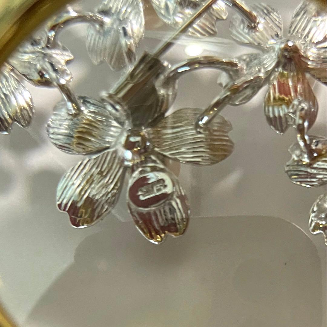 パールブローチ　入学式　卒業式　本真珠　（検索用ワード-ミキモト-あこや真珠）