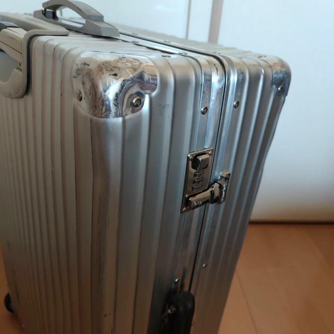 RIMOWA アルミ キャリーケース②（48×26×74cm）