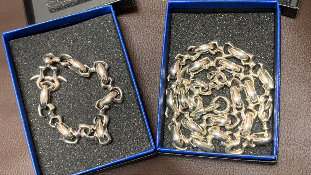 ファイナルファンタジー　X  FF10 シルバーネックチェーン　ブレスレット