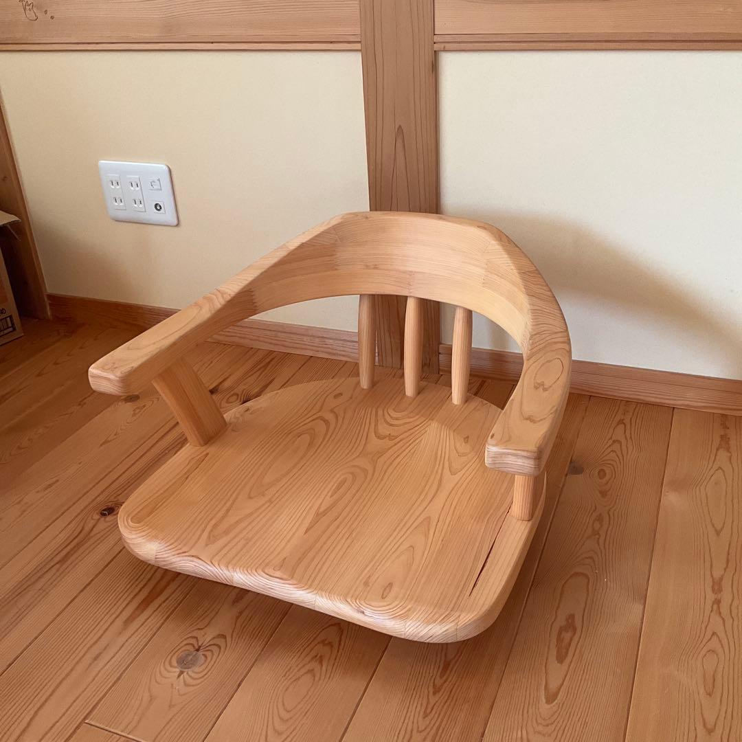 【dao様】木製　回転座椅子　1点　送料込み