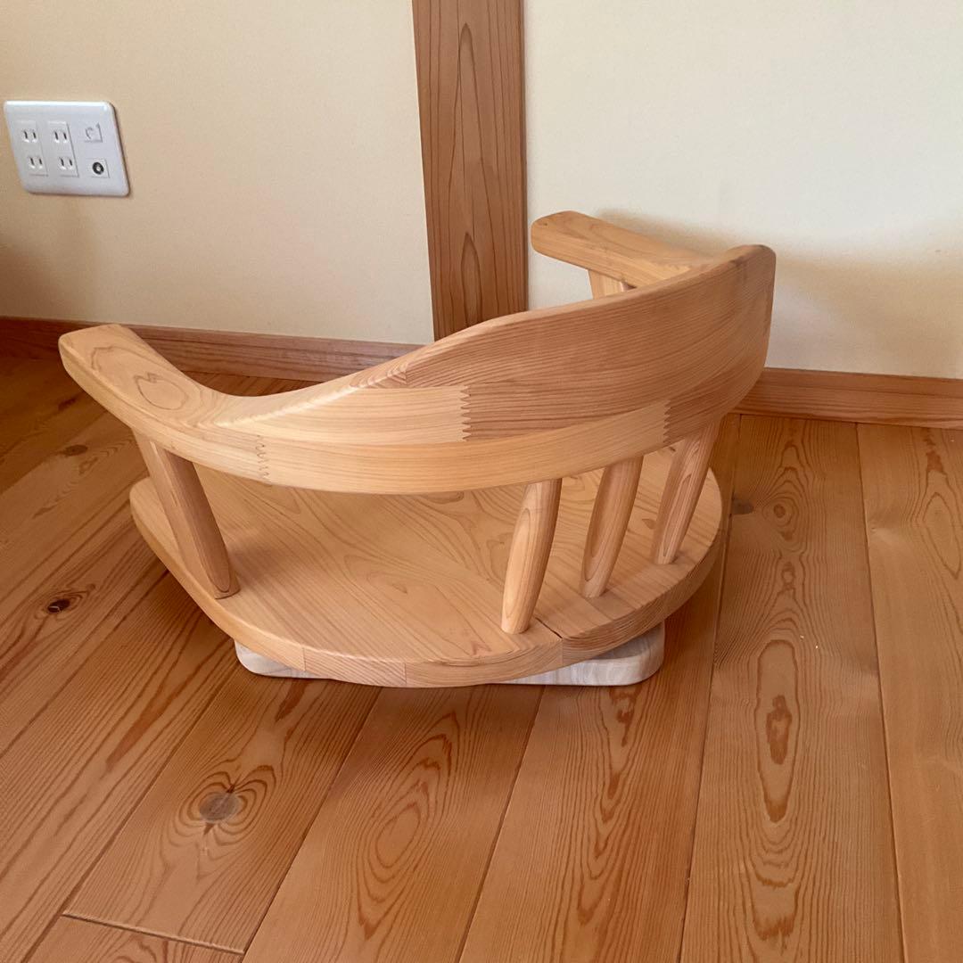 【dao様】木製　回転座椅子　1点　送料込み