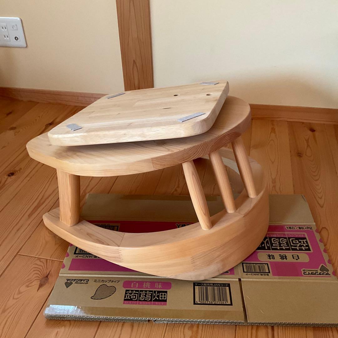 【dao様】木製　回転座椅子　1点　送料込み