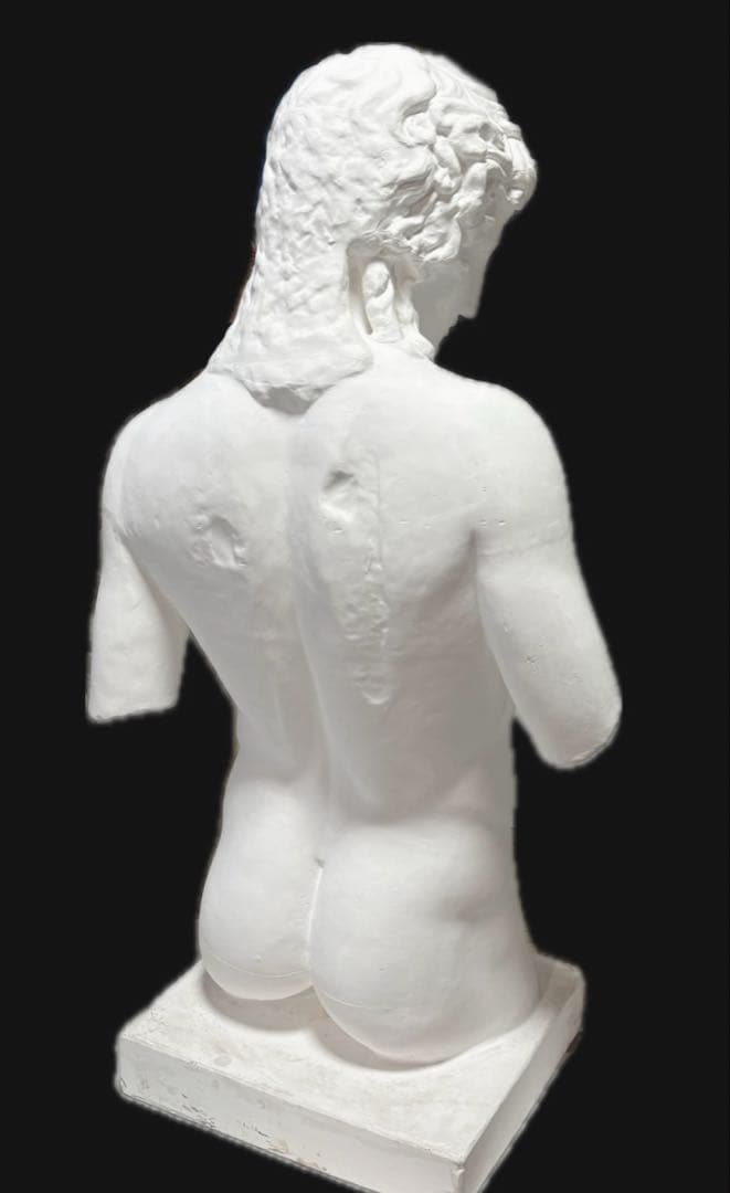 【新品価格264000円】石膏像 アムール 半身像