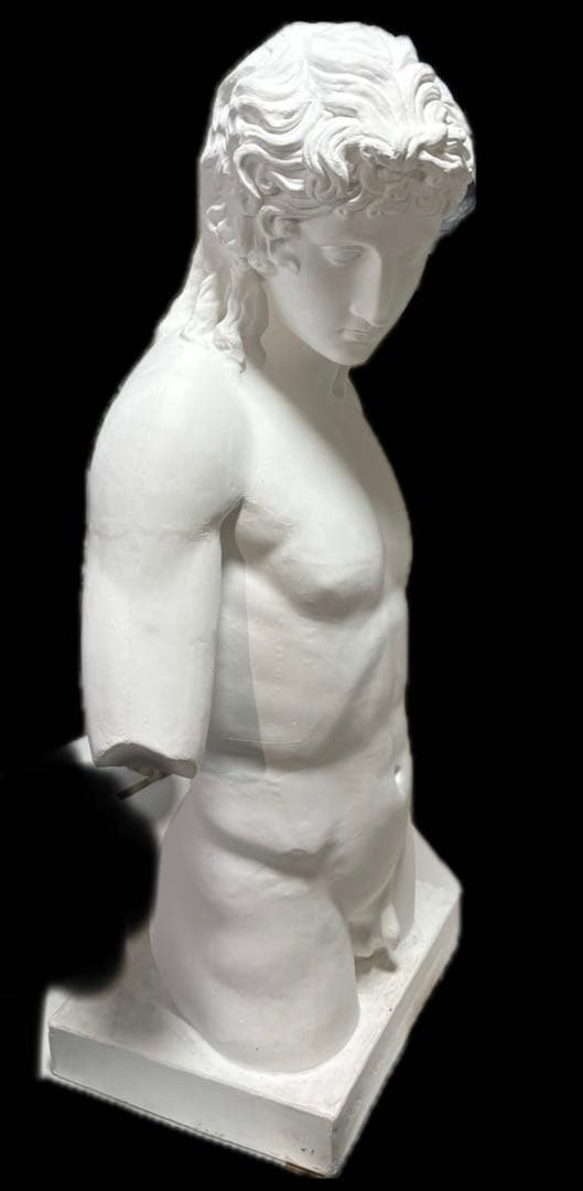 【新品価格264000円】石膏像 アムール 半身像