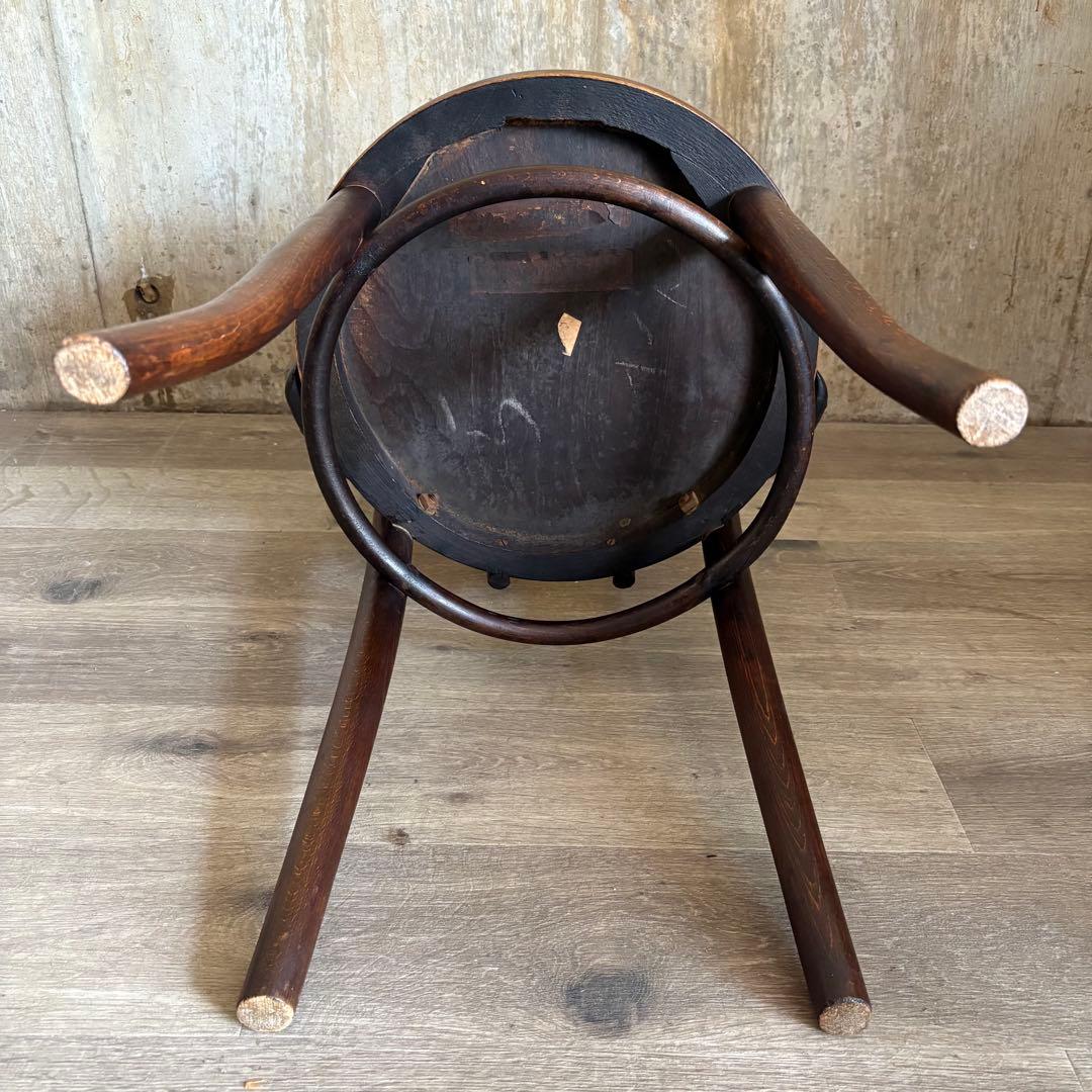 MUNDUS社　ヴィンテージ　ベントウッドチェア　曲木　アンティーク　②