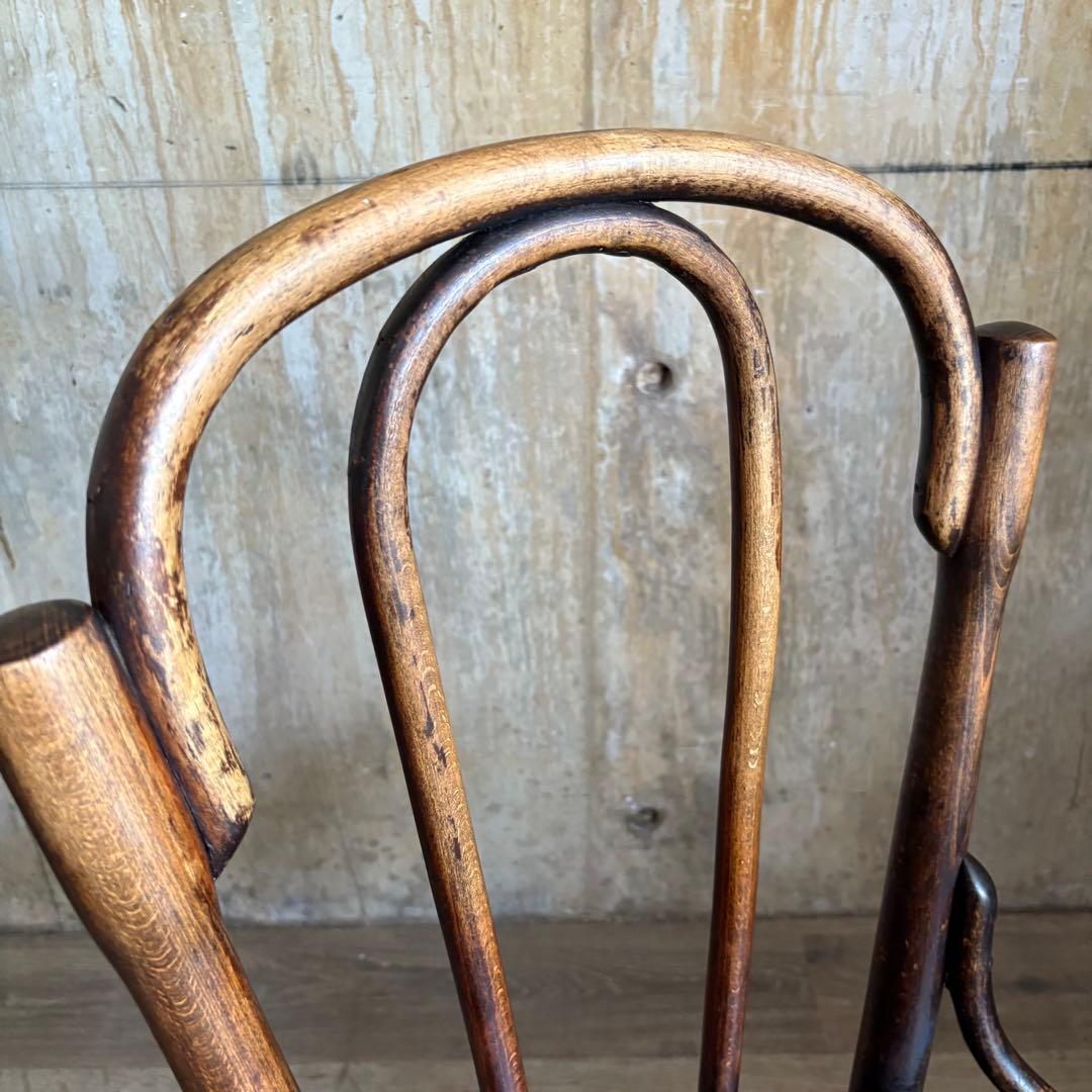 MUNDUS社　ヴィンテージ　ベントウッドチェア　曲木　アンティーク　②