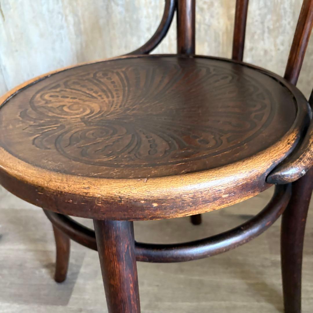 MUNDUS社　ヴィンテージ　ベントウッドチェア　曲木　アンティーク　②