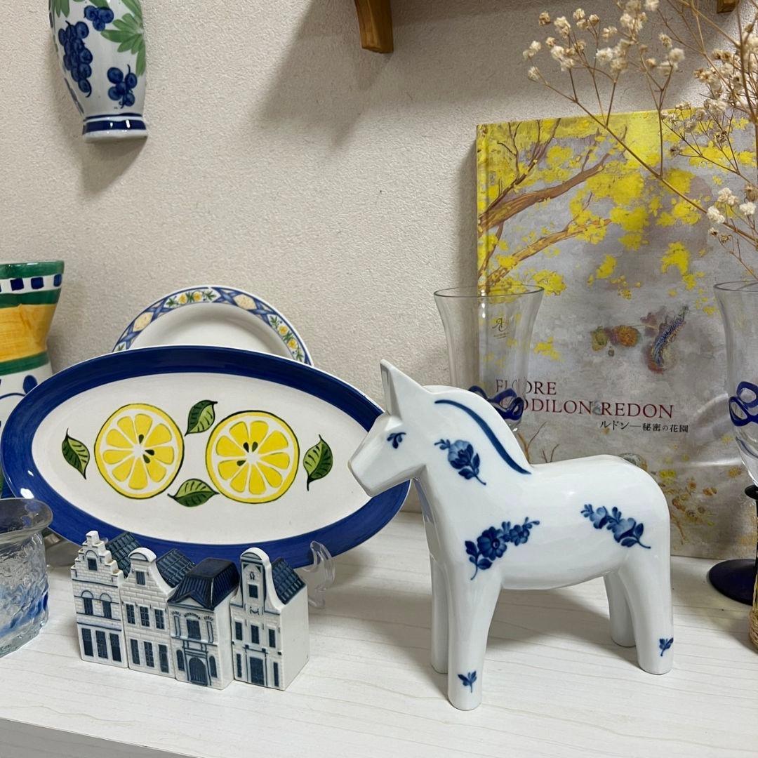 【希少】ロイヤルコペンハーゲン　馬の置物　美品　ダーラナホース