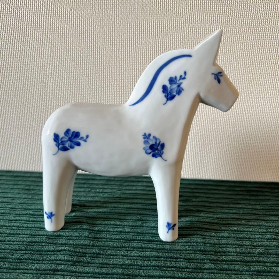 【希少】ロイヤルコペンハーゲン　馬の置物　美品　ダーラナホース