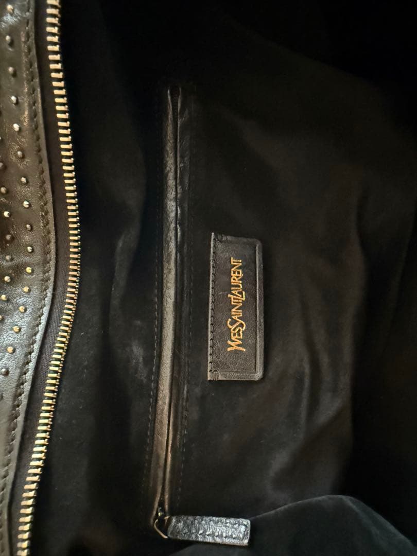 イヴ・サンローラン　イージーバッグ　スタッズ