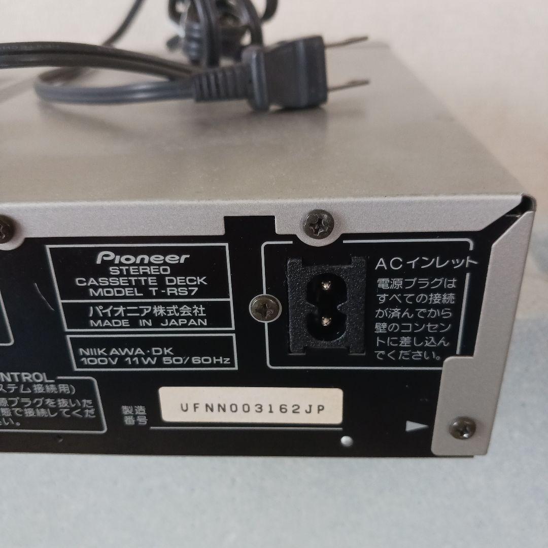 パイオニア カセットデッキ 稼働品