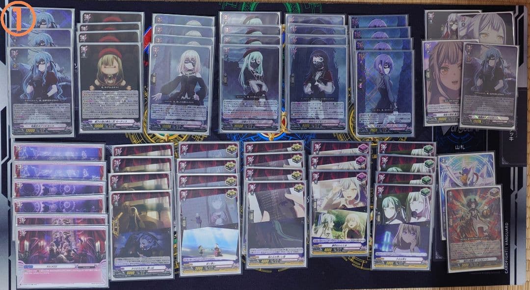 ヴァンガード Ave Mujica デッキ 2個 スリーブ付き