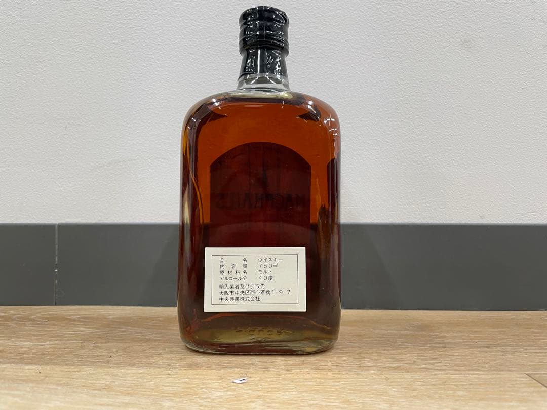 【未開栓】マクファイル 15年 ウイスキー 750ml 40％