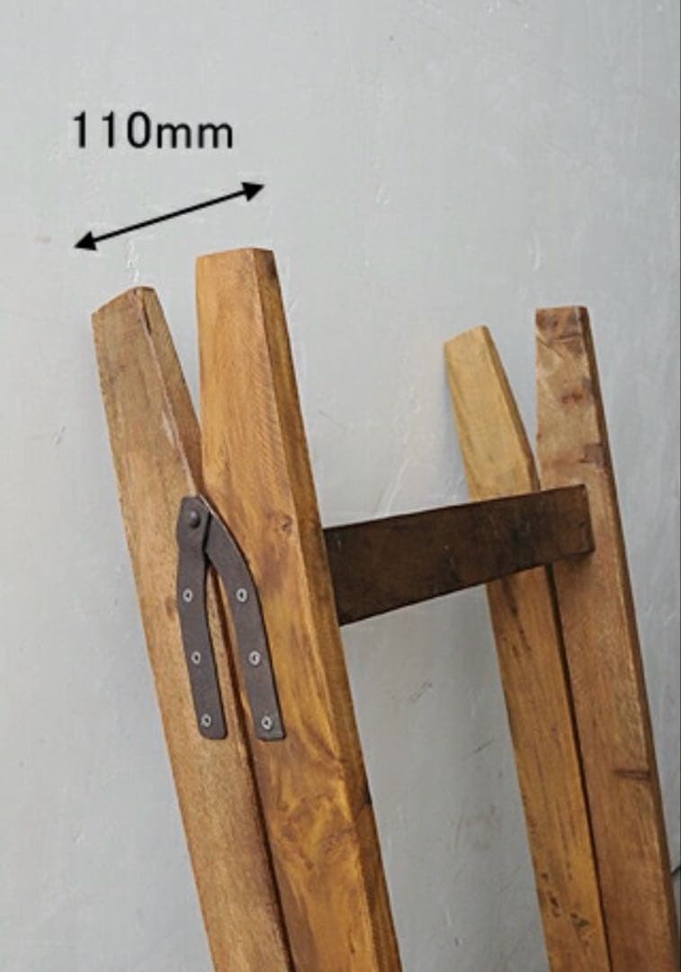 折りたたみ木製カウンターテーブル フォールディングテーブル　アンティーク