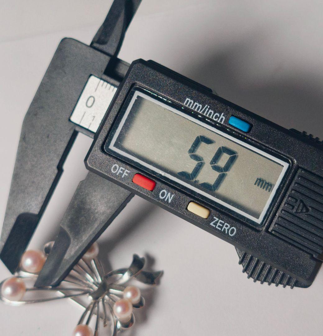 【最高級!!】ミキモト ブローチ パール フォーマル 7珠 皇室御用達