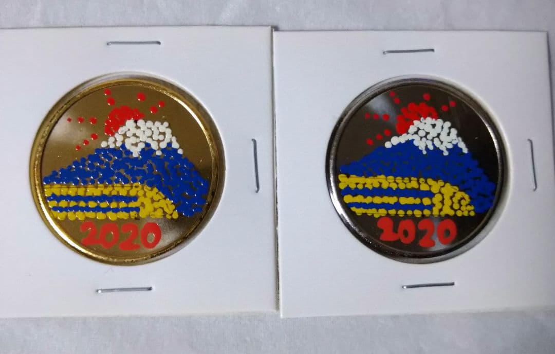 記念メダル・茶平工業　手描き2