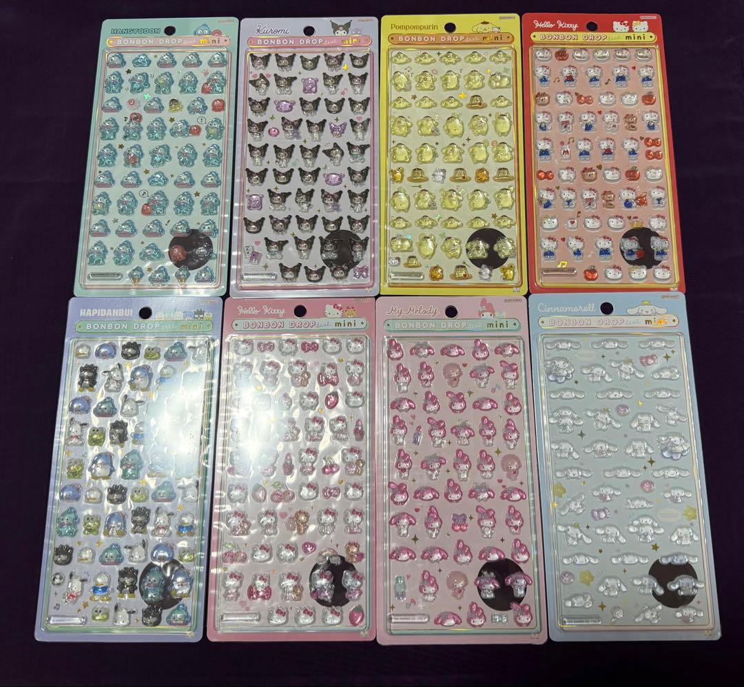 ボンボンドロップシール　サンリオセット　正規品