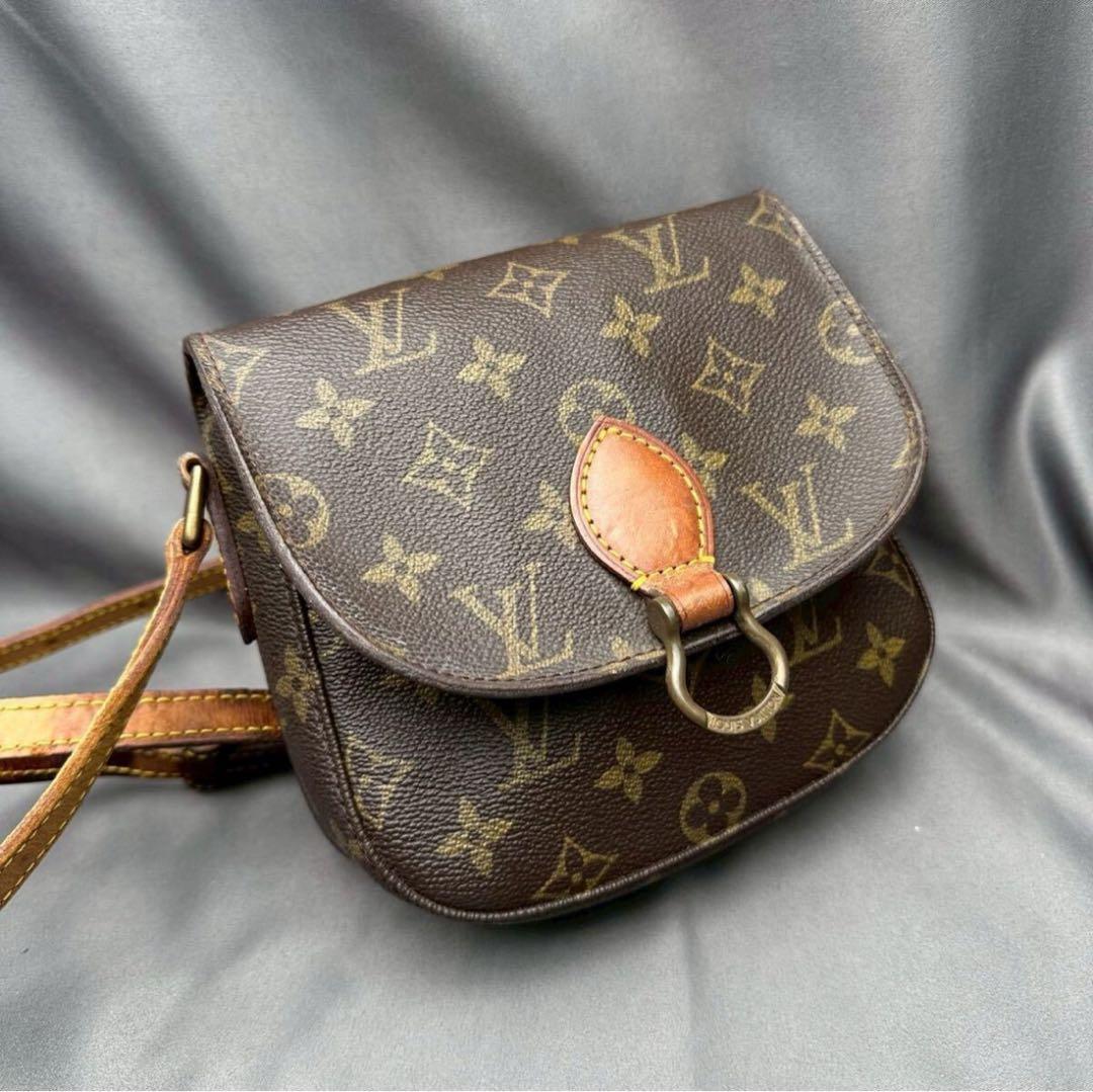ルイヴィトン モノグラム サンクルーPM ショルダーバッグ斜めがけバッグ