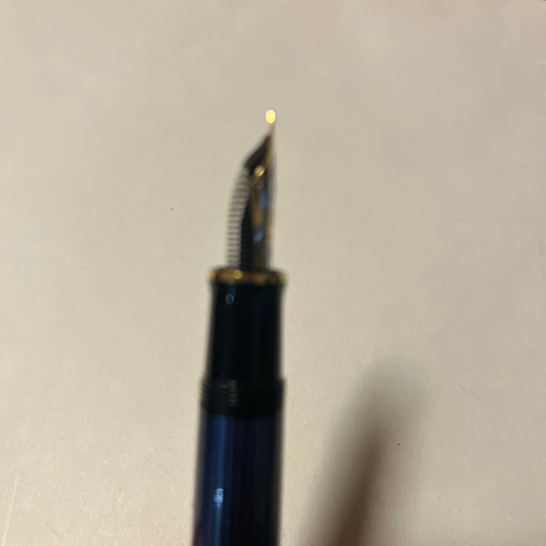 Pelikan ペリカン 万年筆 スーベレーン M600 青縞 EF