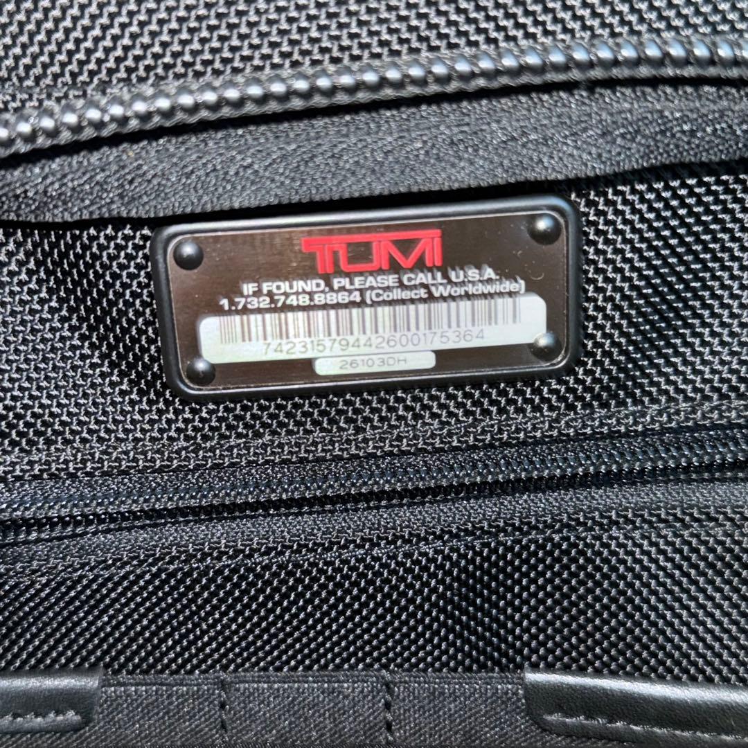 【超美品✨】TUMI ALPHA アルファ キャリー 拡張機能 26103DH