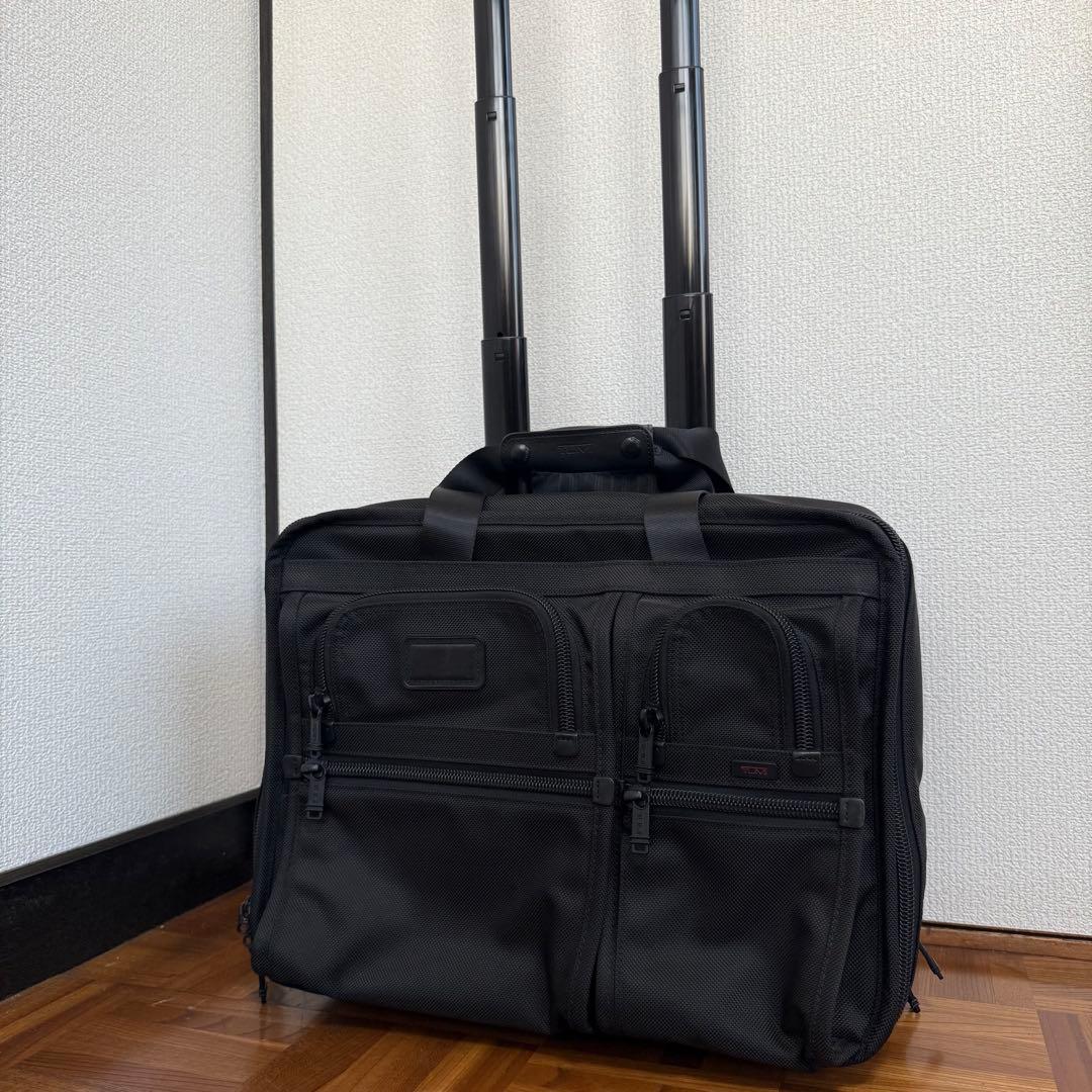 【超美品✨】TUMI ALPHA アルファ キャリー 拡張機能 26103DH