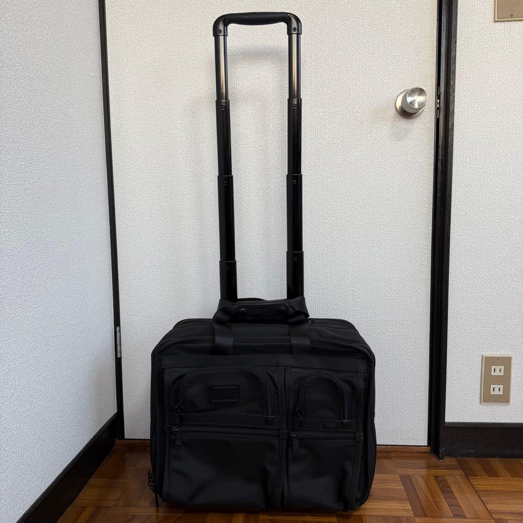 【超美品✨】TUMI ALPHA アルファ キャリー 拡張機能 26103DH