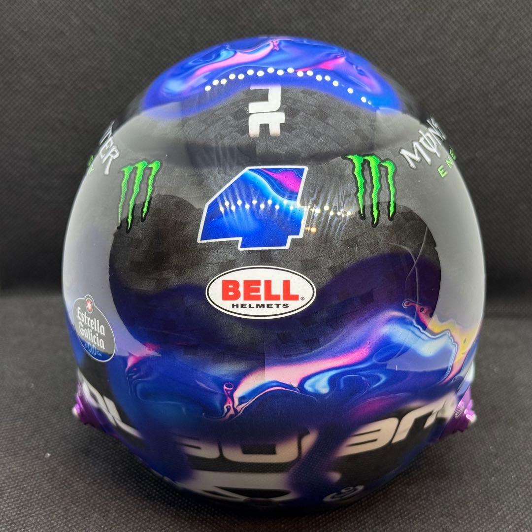 1/2ヘルメット マクラーレンF1 L.ノリス 2024年 シンガポールGP優勝