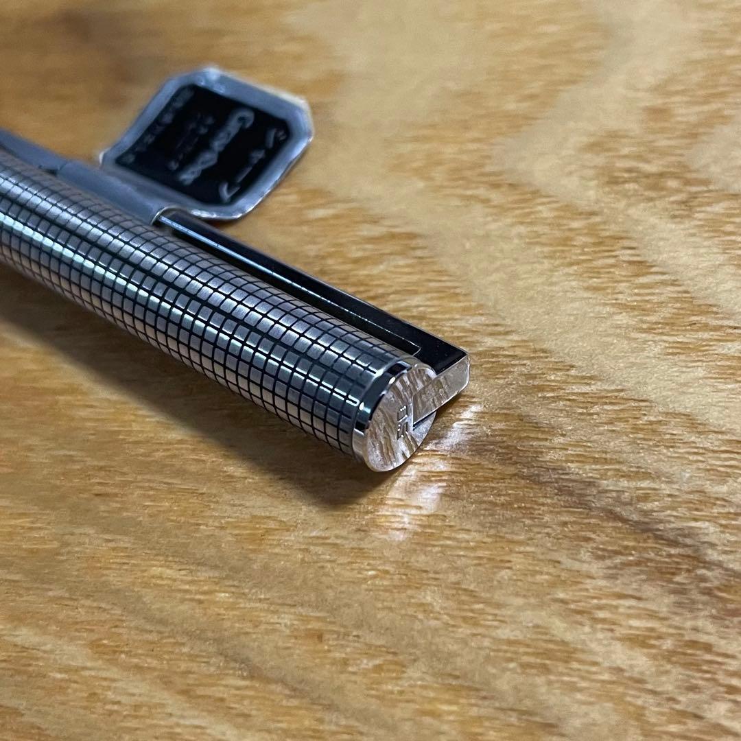 【ラスト1本】PILOTメカニカルペンシル グランディ スターリングシルバー格子