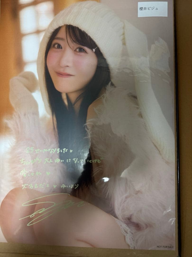 櫻井優衣　ポスター　まとめ売り12枚　 fruitszipper