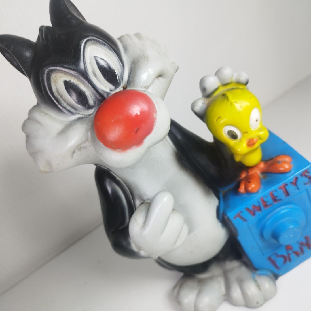 トゥイーティーピギーバンク 1972年 アメリカ 貯金箱 レア ビンテ hTB0