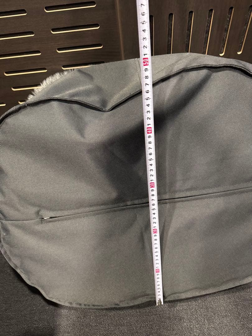 Ambient Lounge ラウンド型ベッドクッション グレー