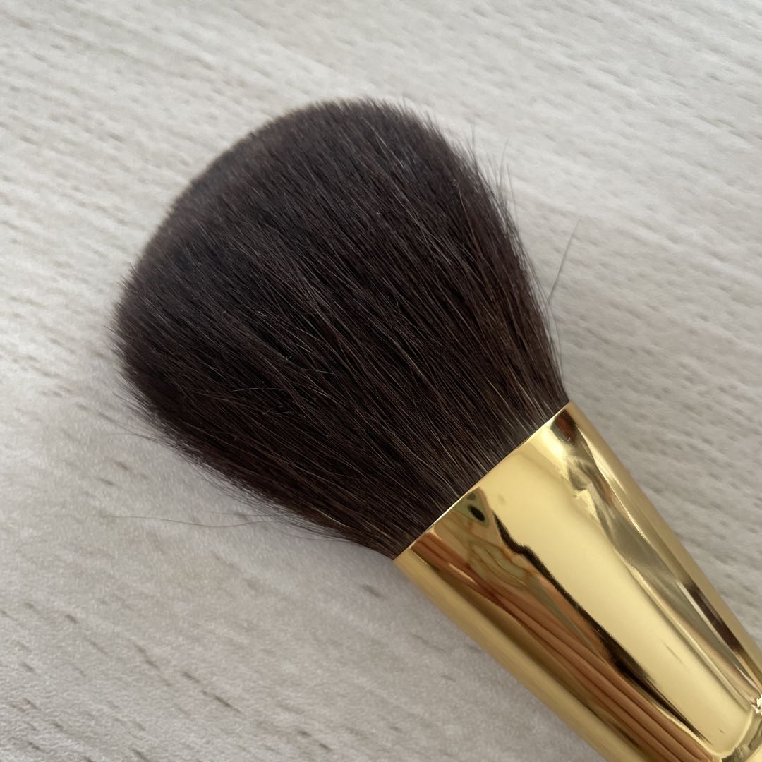 【ウエダ美粧堂化粧筆】フィニッシングパウダーブラシ（丸平）G-F-01