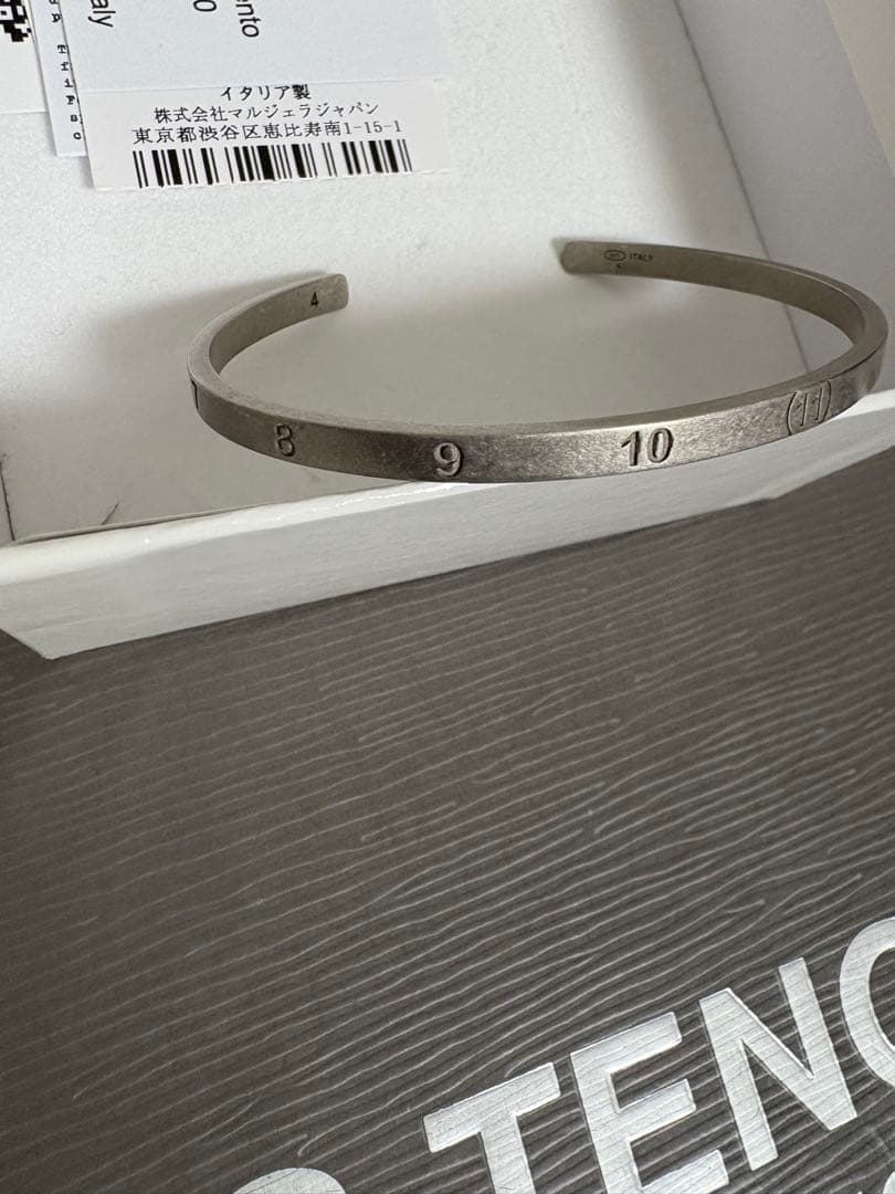 #メゾンマルジェラ Maison Margiela 数字刻印 ブレスレット 美品