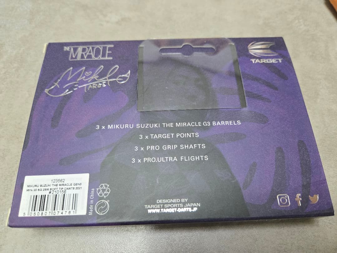 鈴木未来 Miracle G3 未使用