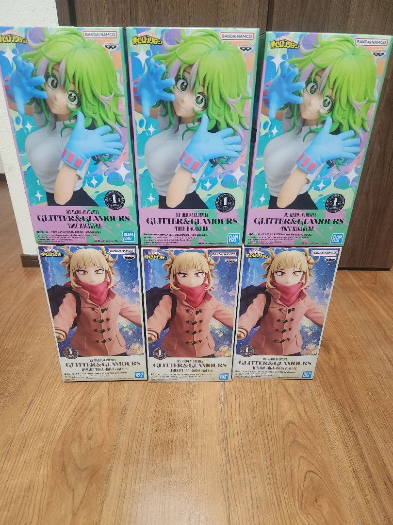 僕のヒーローアカデミア GLITTER&GLAMOURS　6体セット