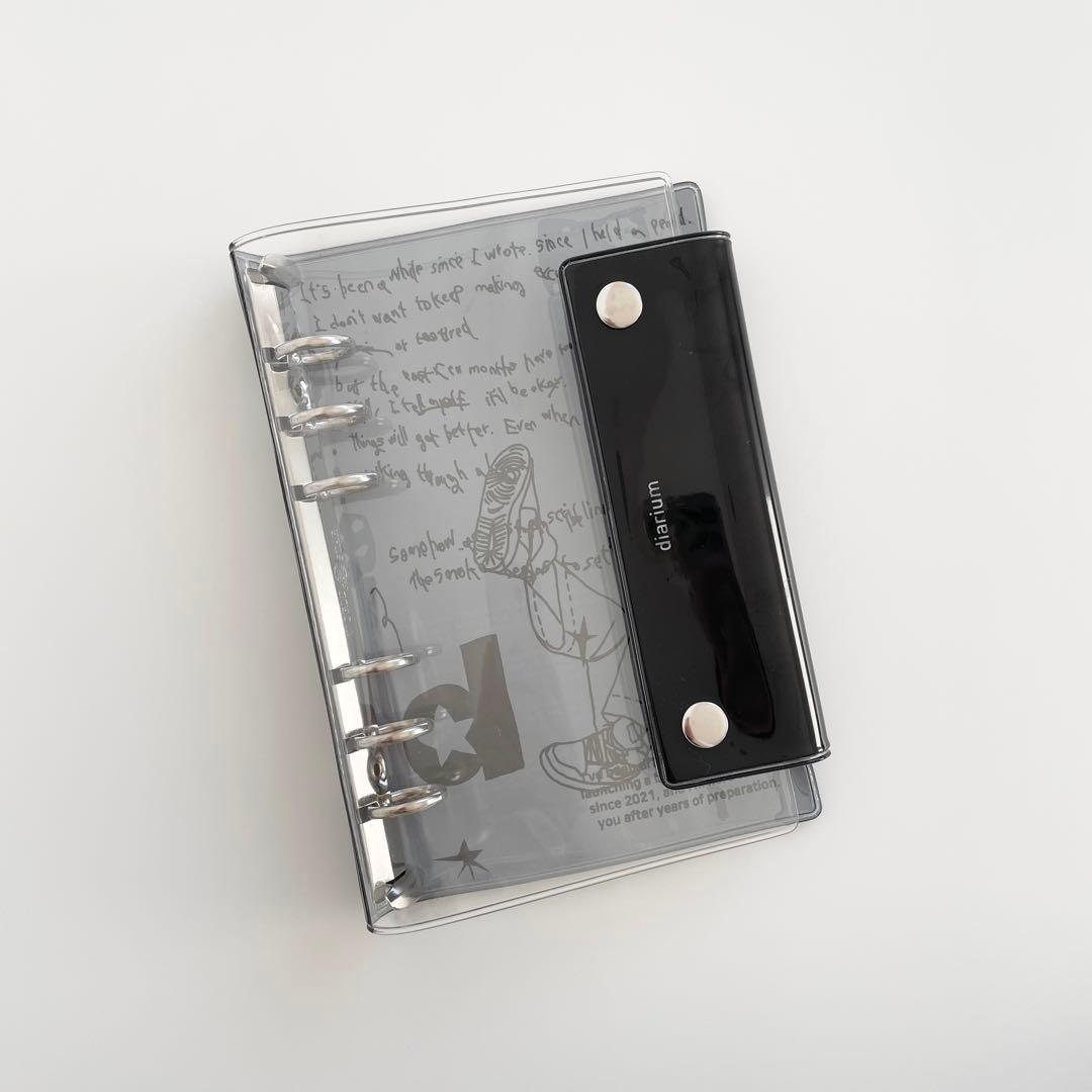 早い者勝　韓国　貯金　バインダー　カバー　A6 pvc diarium No.4