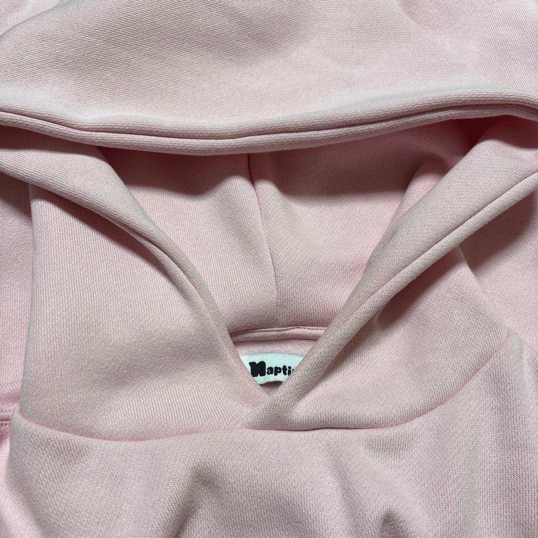 ナップタイム　naptime. Nissy 西島隆弘　スウェットパーカー　ピンク