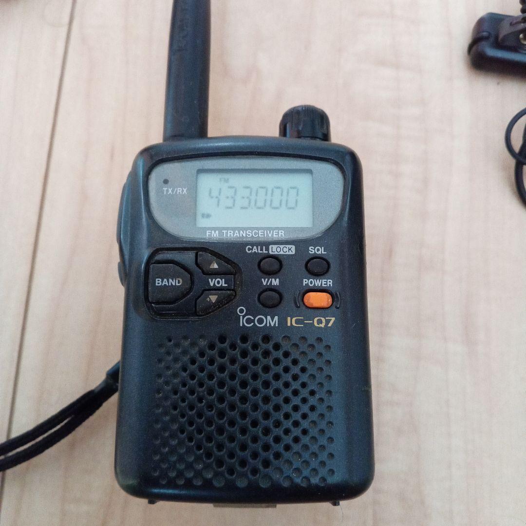 KENWOOD・Icom 他 ハンディトランシーバー＆広帯域受信機 ジャンク5台