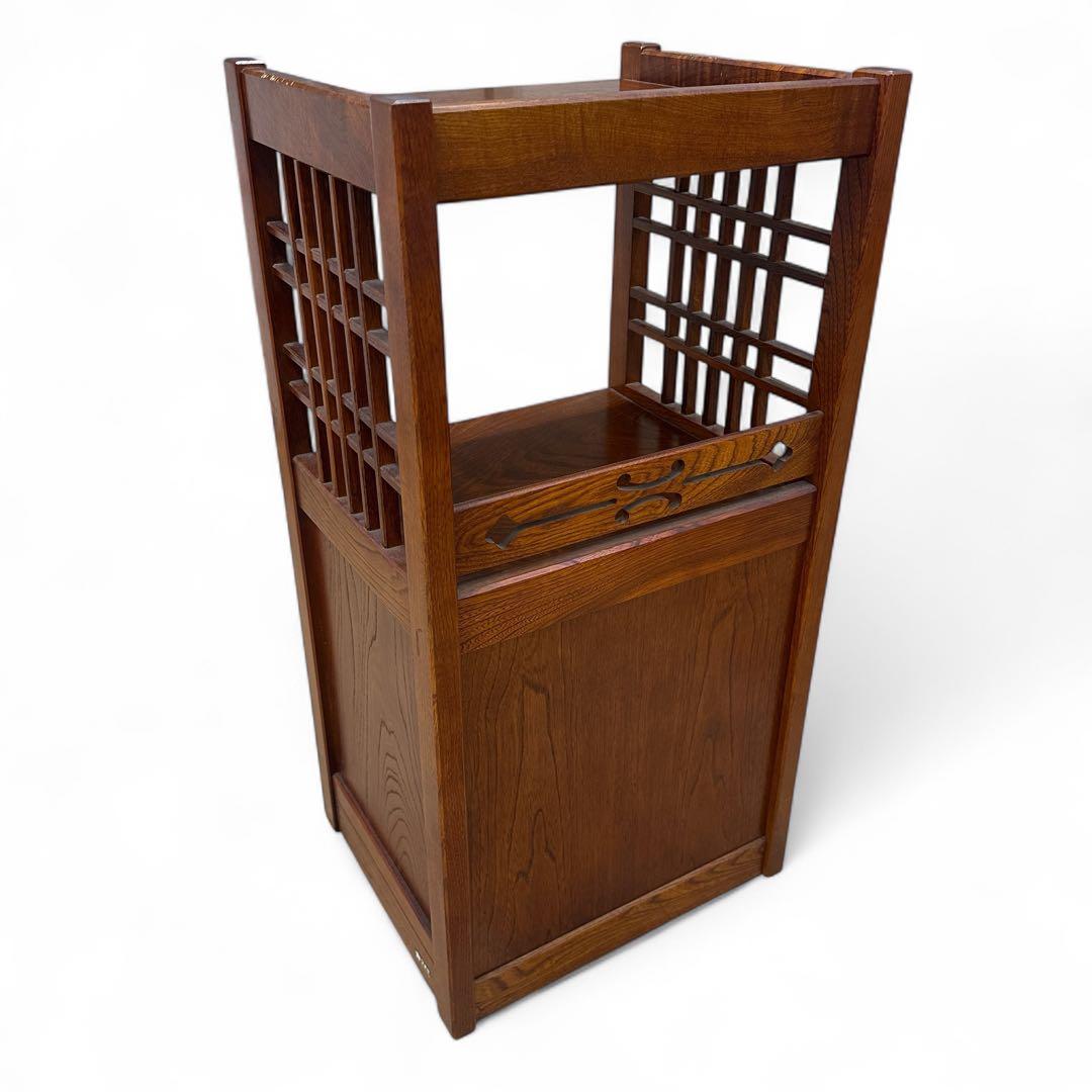 karimoku カリモク 電話台 FAX台 サイドテーブル 花台　チェスト