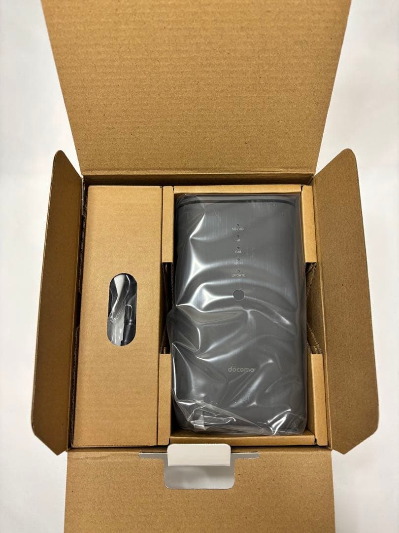 【新品未使用】docomo ドコモ 5G HR02 ダークグレー