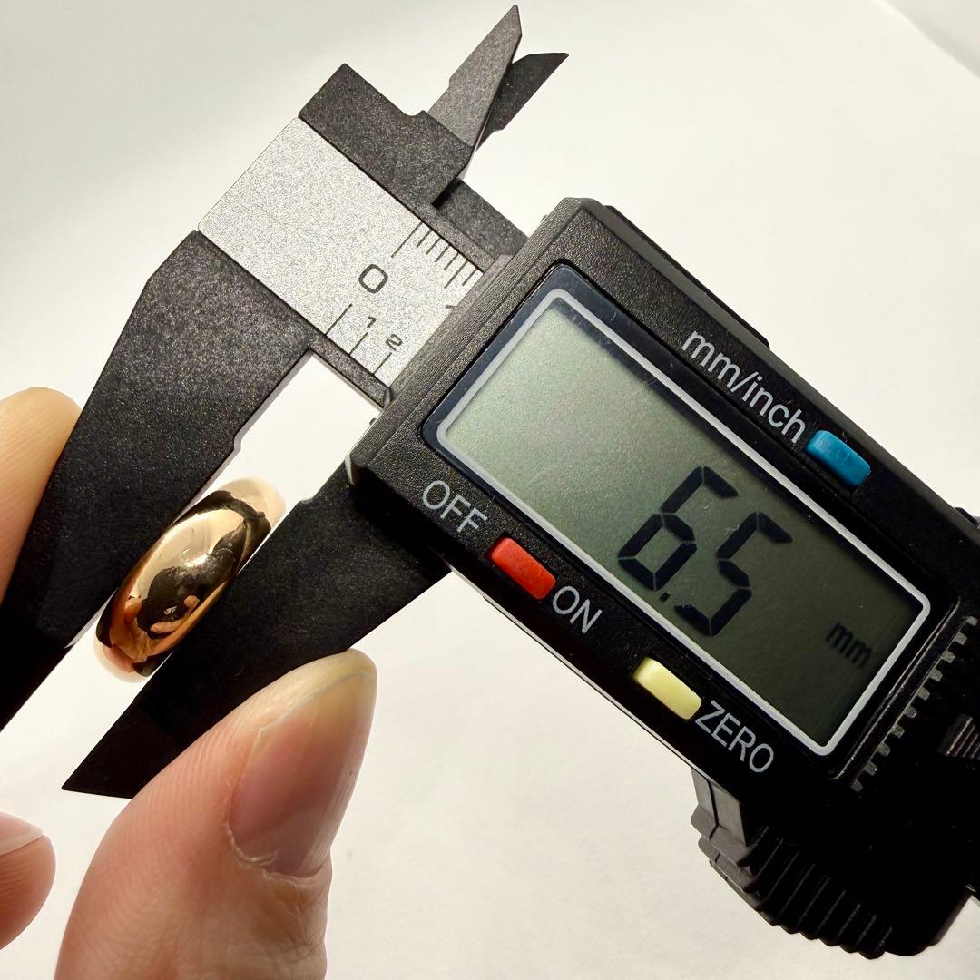 K.A.Y.R.KK18 中丸リング 15号 5.88g 地金リング