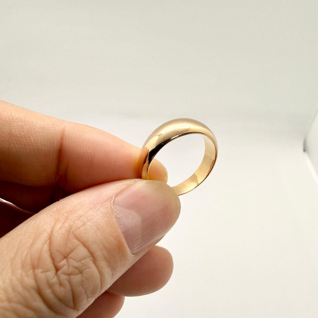 K.A.Y.R.KK18 中丸リング 15号 5.88g 地金リング