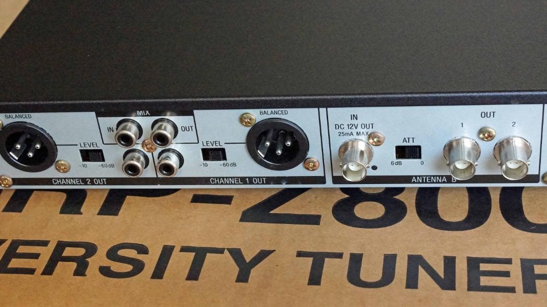 SONY 800MHz帯　ダイバシティチュナー SRP-Z800 　完動・美品