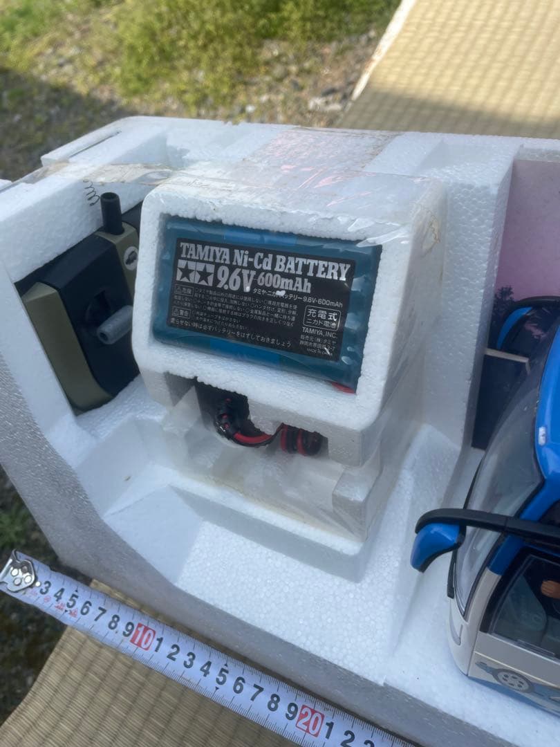 タミヤ　RC 電動ラジオコントロールカー　ラッピングバス　完成品　開封　未使用品